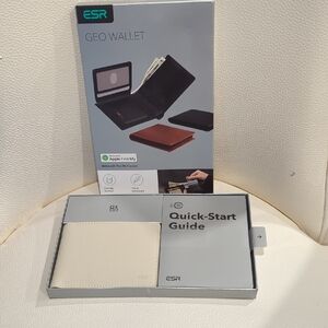 ESR Cream Geo Wallet